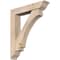 Ekena Millwork Imperial Traditional Smooth Bracket w/ Offset Brace, Douglas Fir, 7 1/2"W x 38"D x 44"H BKT0806X38X44IMP01SDF - alternate 1